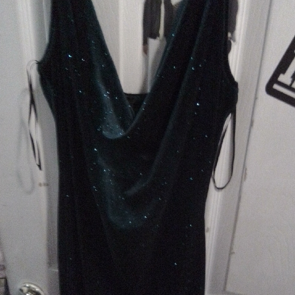 Windsor Sparkling Teal Gown